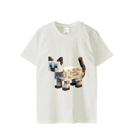 Pixel Calico Cat T-shirt
