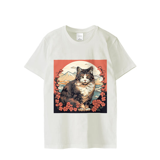 Ukiyo-e Cat #1 T-shirt