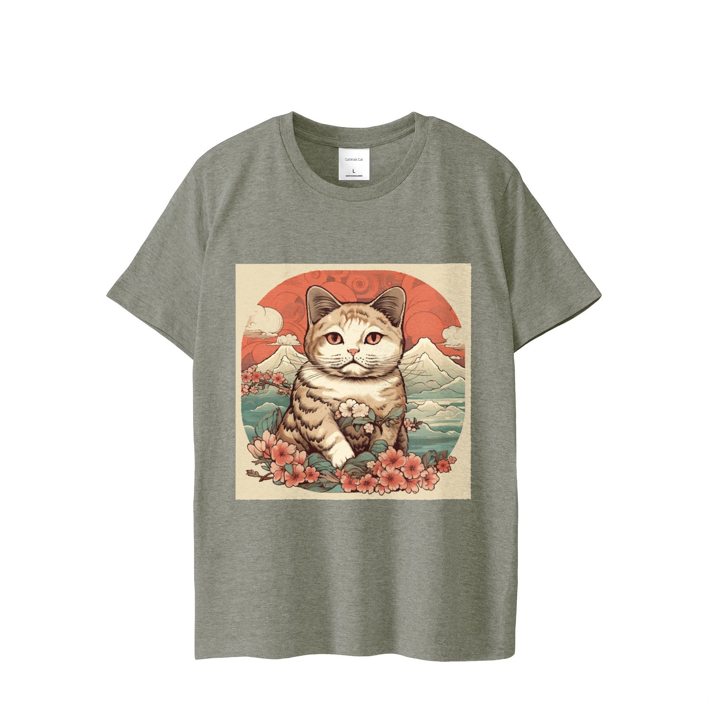 Ukiyo-e Cat #5 T-shirt